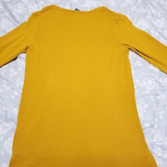 Adrianna Papell Long Sleeve Oversized Tunic - small - Picture 6 of 8
